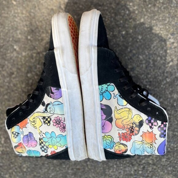 Vans SK8-Hi Cultivate Care Hi top Skate Shoes Sz 9.5 - Picture 5 of 9